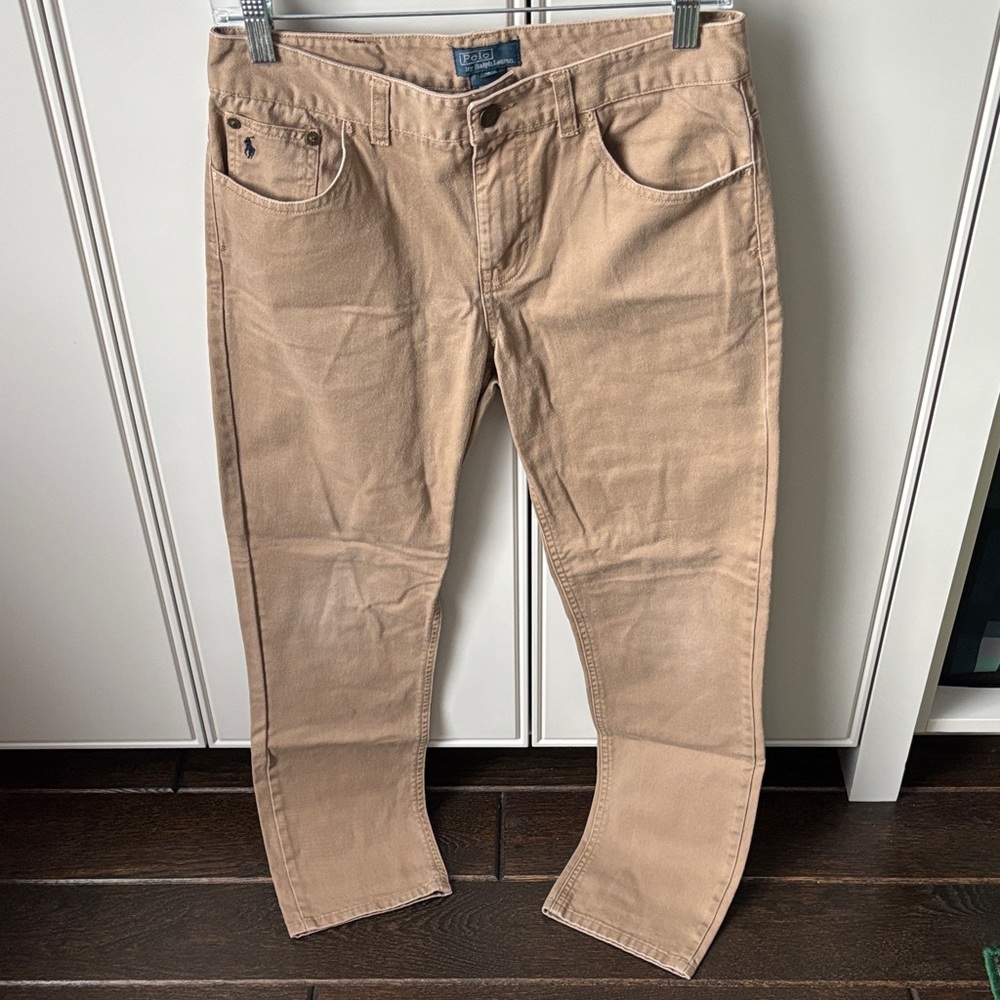 Polo Ralph Lauren Boys Tan Casual Pants size 16